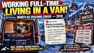 Shivering van dwellers - Expensive Rent -  #housingbubble  #mikemartins  #marketcrash
