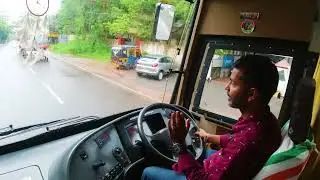 How to Drive a Volvob9r multiaxle bus?