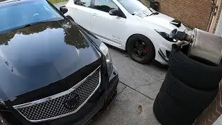 CTS-V CORSA exhaust install