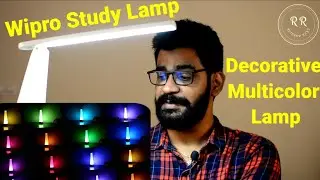 Wipro Deco Table Lamp Unboxing and Full Review. Study Lamp + Decorative Multicolor Lamp