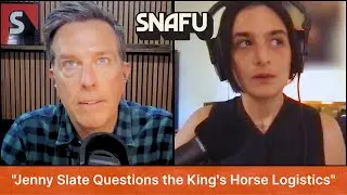 Jenny Slate Questions the King's Horse Logistics | SNAFU with Ed Helms
