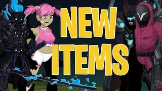 AQW Squid Game + Legion Samurai Set! | SuperBowl Gear And Lots More!