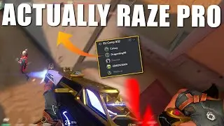 I Pretended to be a SILVER RAZE, Then Carried my Teammates to a Higher Rank in Valorant