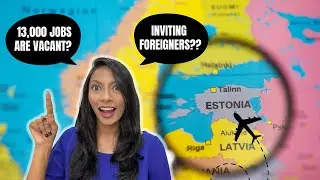 No work permit needed in Estonia | Govt hiring directly | Nidhi Nagori ✨