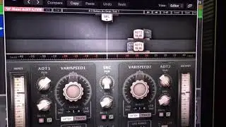 Producer Klaus Luchs demoing Reel ADT by Waves Audio on a guitar solo