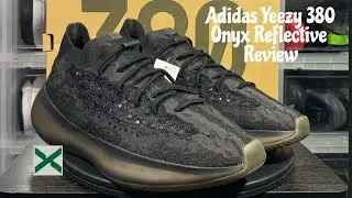 Adidas Yeezy Boost 380 Onyx Reflective Review. Reflective Onyx Yeezy 380 Review. #yeezy #onyx