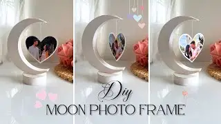 DIY Moon Photo Frame | Romantic Handmade Gift Idea | Room Decor Craft | GayatrisCrafts