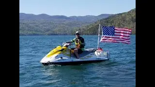 Captain Jocassee Hanging With Parrot Head April 11th, 2021