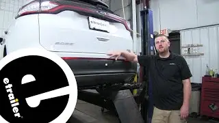 etrailer | Setting up the Curt Trailer Hitch Receiver on a 2016 Ford Edge