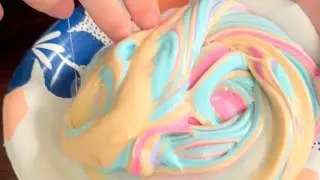 clicky slime asmr 😍😍😍 *you won&rsquo;t believe what color it turns out*