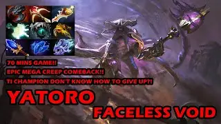 Yatoro Void - Epic Mega Creep comeback in 70 mins game feat.Adzantick Y0nd Dodren and Ainkrad