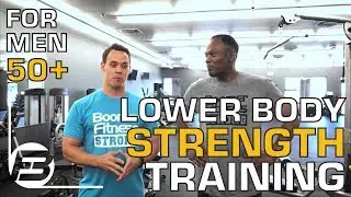 Exercise for men over 50 - strength training lower body day