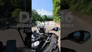 Day 56 Of Riding Around The World - The BEST Road In Georgia
