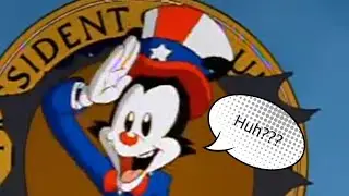 Animaniacs: Presidents Song, but it&rsquo;s in order of the First Ladies Song.