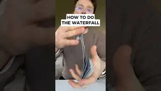 How to do the WATERFALL CARD FLOURISH! | Marshall's Magic