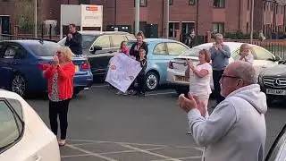 'Clap for our carers' at Ash Tree House care home