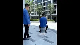 Delightful stone墩子 special effect funny video editing