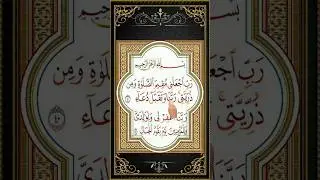Rabbi jalni Mukemsalati doa#alireels-g3x#muhammad #ali