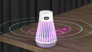 Portable Mosquito Killer Lamp USB Electric Shock Fly Trap Zapper Insect Killer Repellent Outdoor