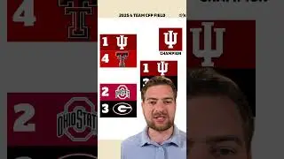 How would the 4-team CFP have changed things in 2025?