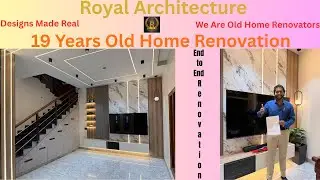 19 Years Old House Renovation by Royal Architecture at Hongasandra Bangalore #oldhouserestoration