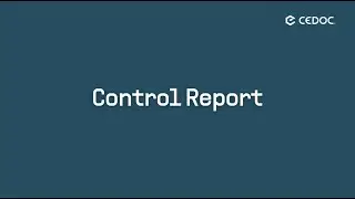 User Guide – 6. Control Report