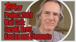 Topps Project 2020 Mail Call: OldManAlan's Clemente, Grotesk's Brett, Suzuki and Fucci's Williams