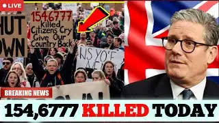 SHUT DOWN: 154,6777 killed Citizens Cry Give  Our Country Back HEATHROW Blocked as Britain Collapse