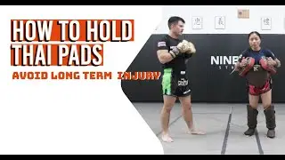 How to hold Thai pads, Muaythai