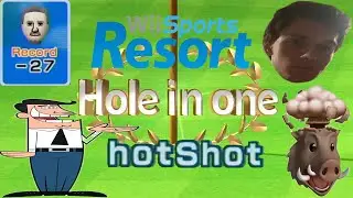 A -27 in Wii Sports Resort 18 Hole Golf (2nd place)