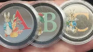 ABC of BEATRIX POTTER COMMEMORATIVE COIN SET