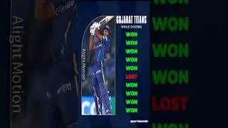 Gujrat Titans The Chasing Master in IPL #gujrattitans #ipl #cricket #hardikpandya #gujrat #shorts