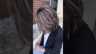 short hair Highlighting #hairhighlighting
