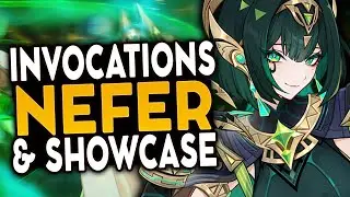 INVOCATIONS NEFER & SHOWCASE ! Je r&eacute;pond &agrave; vos questions ! | NO LEAKS/SPOIL | Genshin Impact