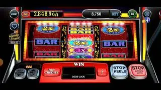 Red Hot 7s Respin Double Down Classic Slots Gameplay