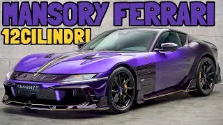 Ferrari 12Cilindri получает больше мощности, улучшенную выхлопную систему и спорный дизайн Mansory