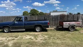 Off-road Trailer build (Part 1) Overview picking up trailer