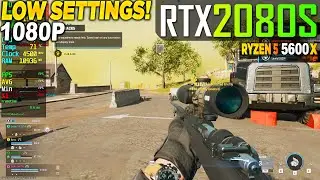 Warzone RTX 2080 Super + Ryzen 5 5600x - 1080p Very Low,