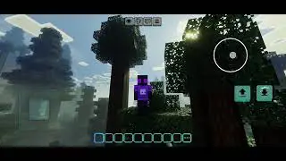 Minecraft Vibrant Visuals Extreme Graphics Test Galaxy S24. The best phone minecraft graphics.