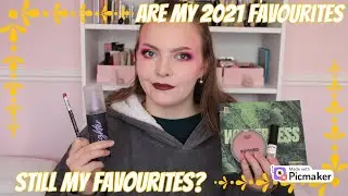 ARE MY 2021 FAVOURITES STILL MY FAVOURITES?? | MAKEUP FAVOURITES | Effys Place