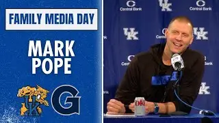 Mark Pope talks prep for Georgetown at Family Media Day