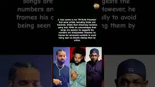 J. Cole Calls Out Drake & Kendrick Are Their Numbers FAKE?!#shorts