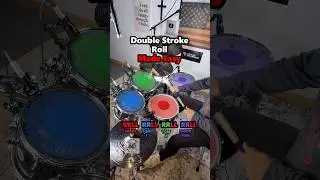Double Stroke Roll For Beginners 🥁 #drums