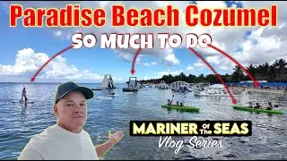 Paradise Beach: Is There A Better Beach Day At Cozumel. 7 Year Old Has Her Best Day Ever #1 4K Video