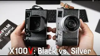 X100V Black vs Silver: Comparing the STEALTH SHOOTER to the CONVERSATION STARTER!