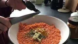 Red Lentil Bread (vegan)