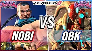 T8 🔥 Nobi (Feng) vs OBK (Yoshimitsu) 🔥 Tekken 8 High Level Gameplay