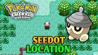 How To Catch Seedot In Pokemon Emerald | Seedot Location