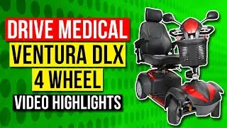 Четырехколесный самокат Drive Medical Ventura DLX [2025]