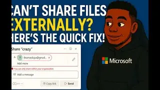 Can&rsquo;t Share Files Externally? Here&rsquo;s the Quick Fix!